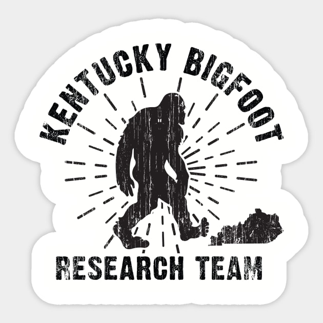 Kentucky Bigfoot Research Team Sticker by KentuckyYall